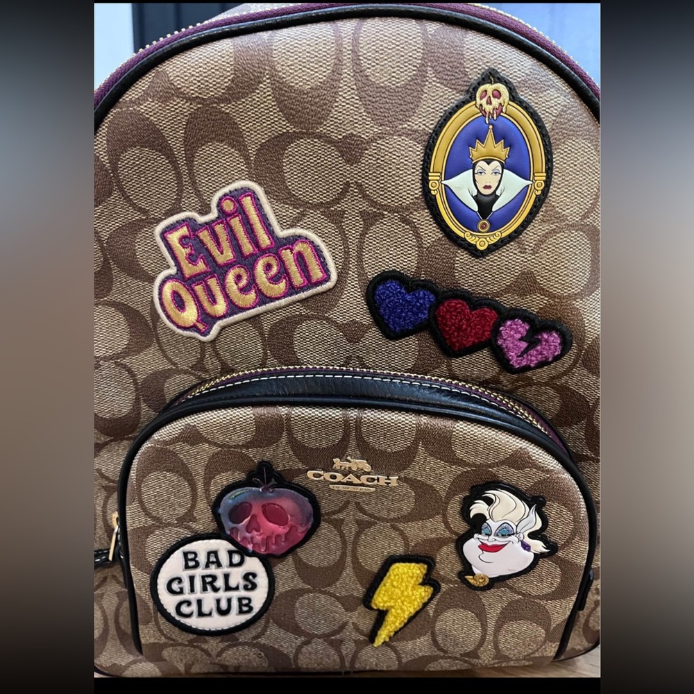 Coach Disney villian backpack